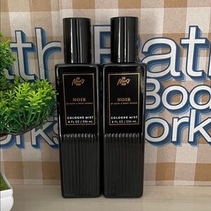 Bath & Body Works Men's NOIR Cologne Mist X2